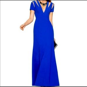 BCBG NWT Estrella Gown Royal Sapphire blue